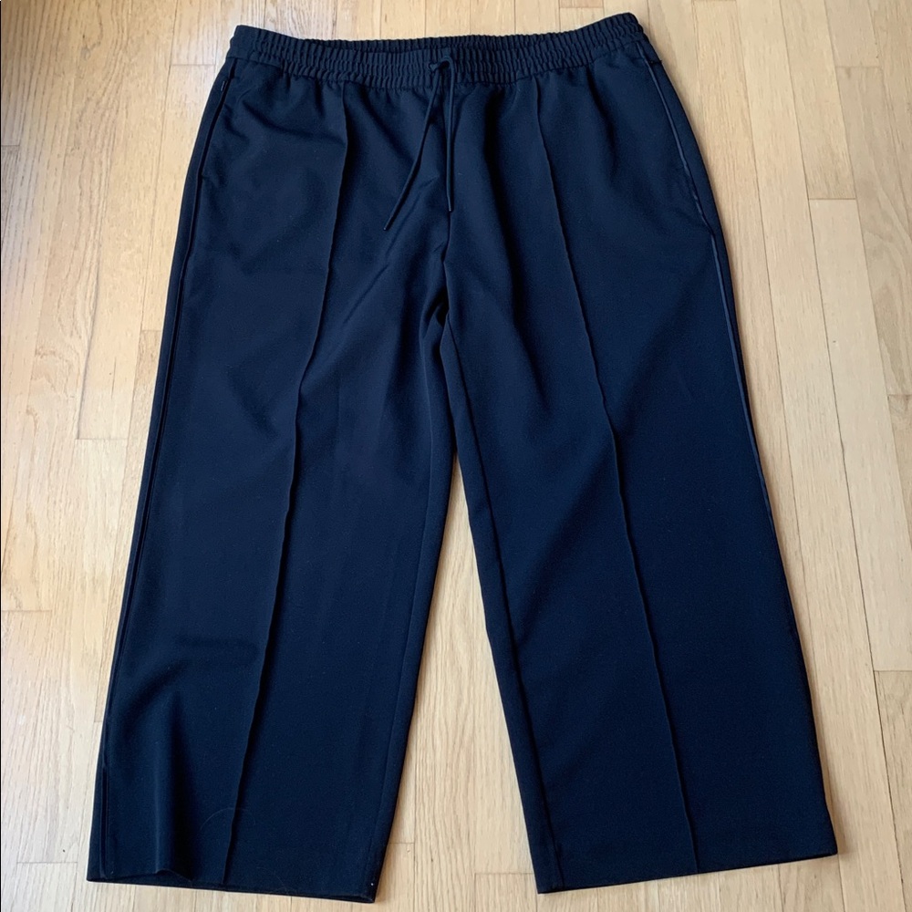 Athleta Endeavor High Rise Relaxed Pant Black Size 22 Athleisure Travel Comfort